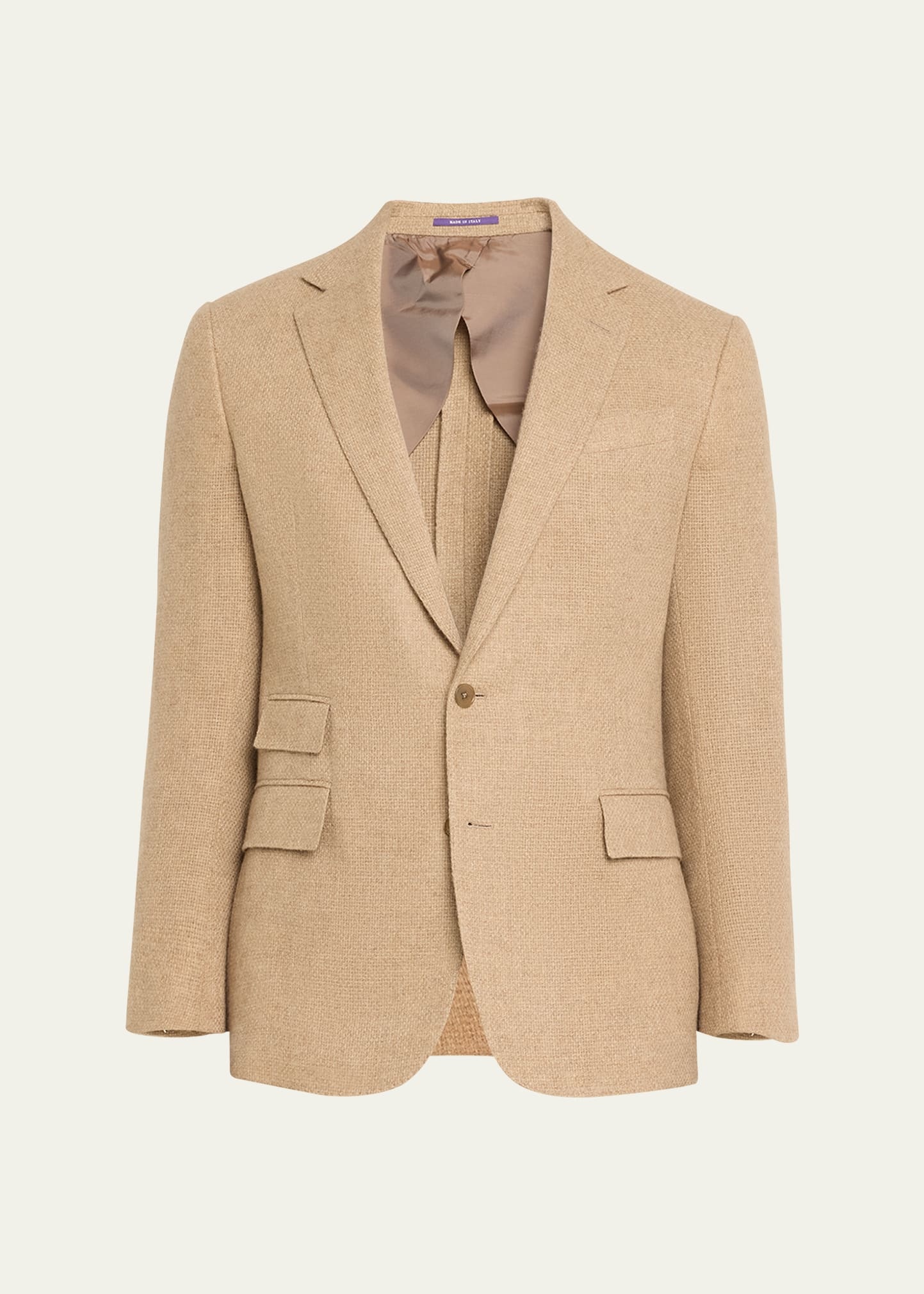 Men's Kent Hand-Tailored Basketweave Sport Coat - 1