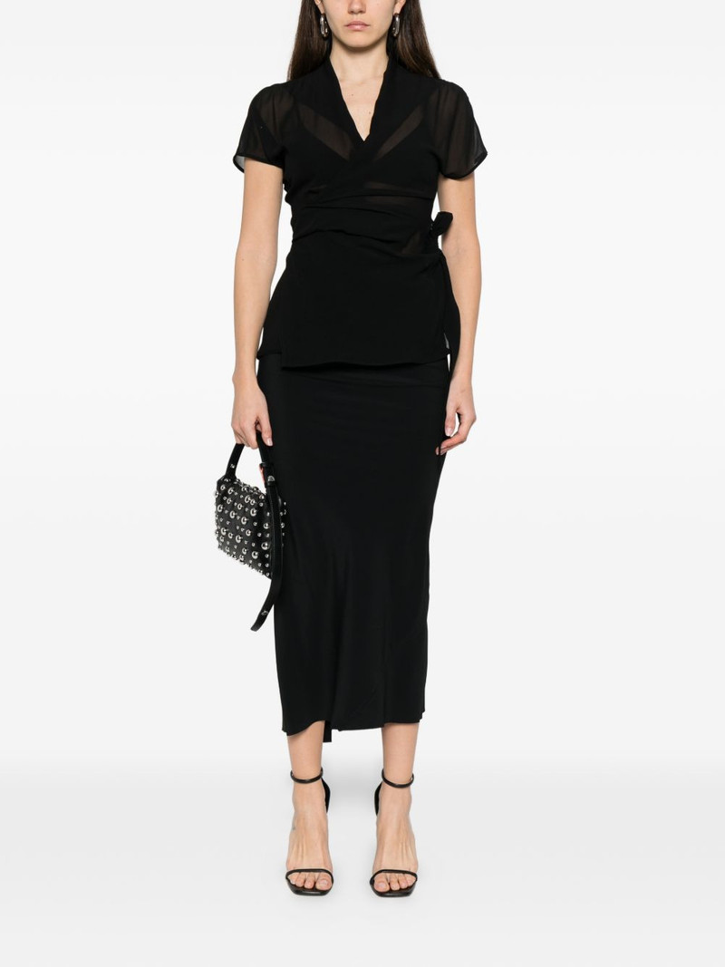 Rick Owens V-neck blouse outlook