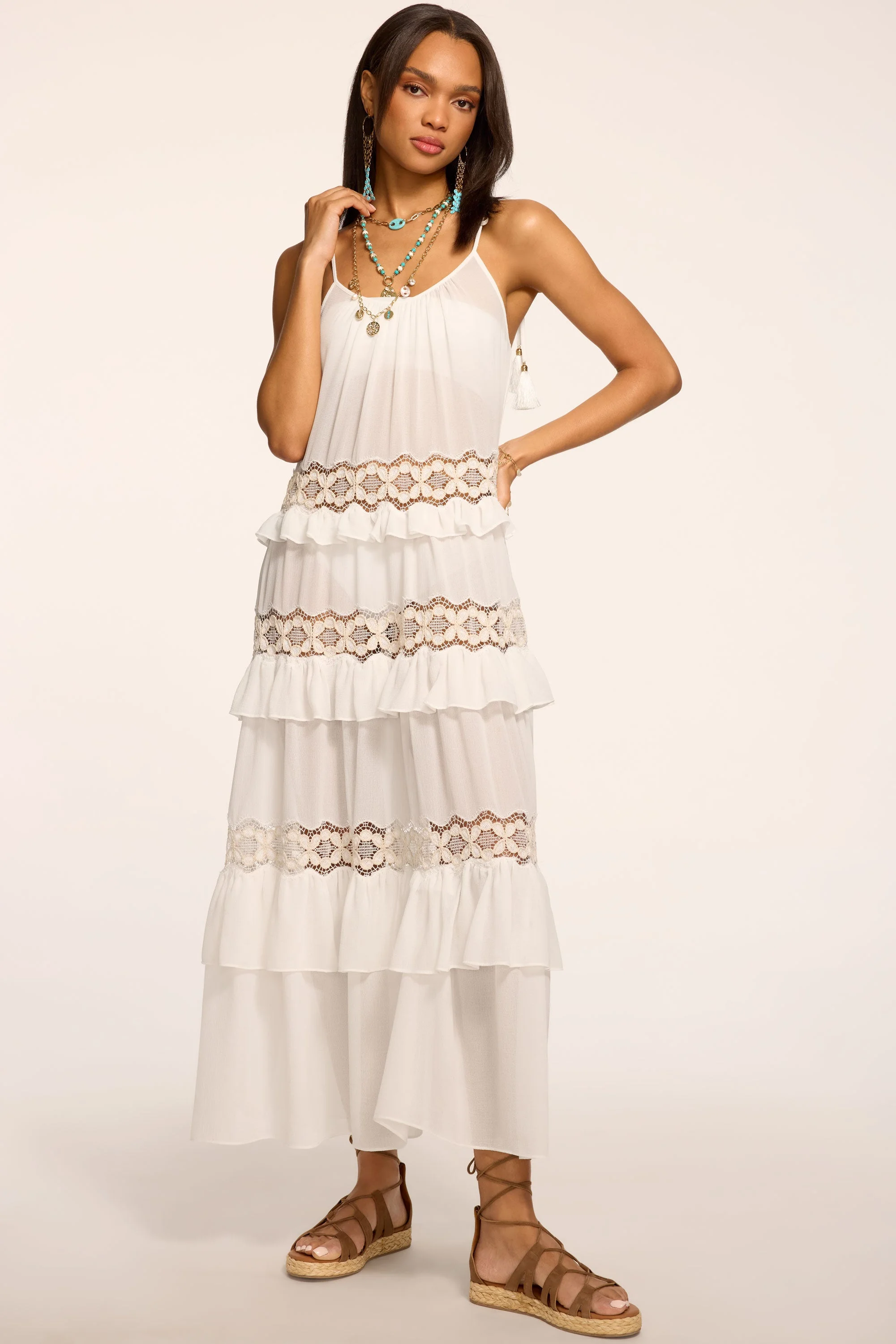 Lisbeth Coverup Midi Dress - 1
