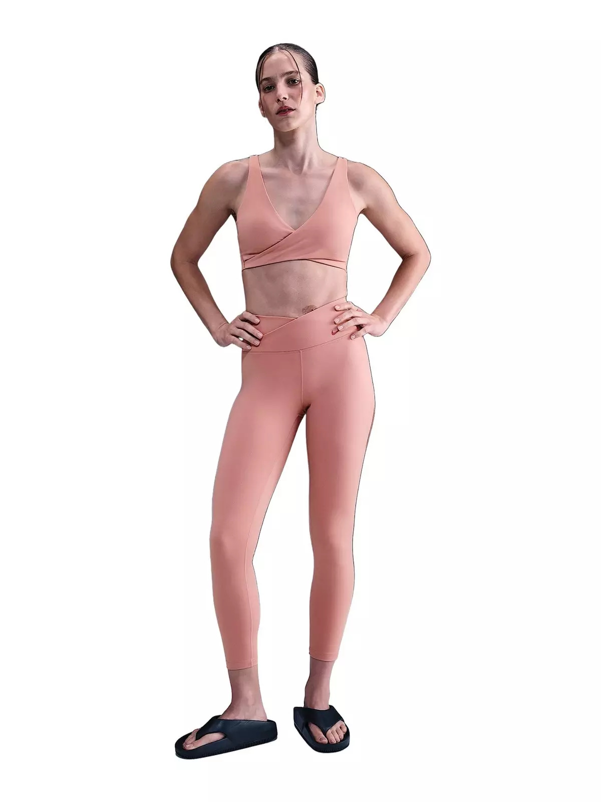 Women's One Light-Support Padded Sports Bra - Pink - 4