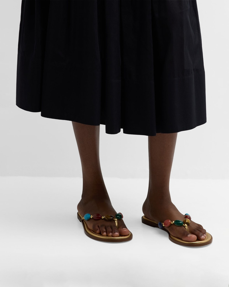 Gianvito Rossi Shanti Thong 05 Sandals outlook