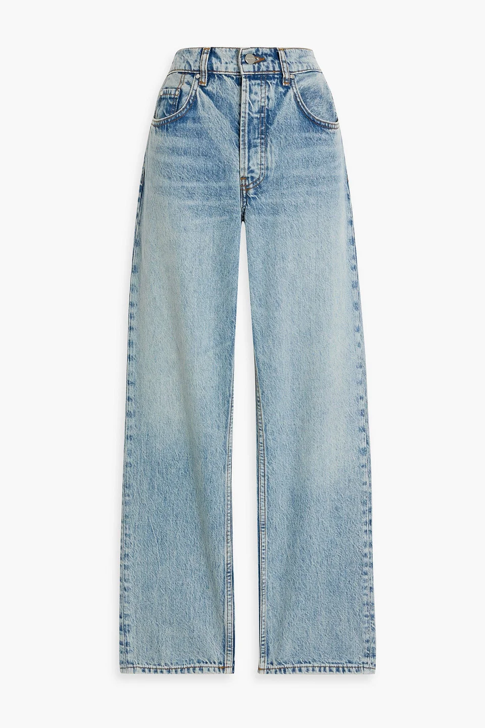 Benson mid-rise straight-leg jeans - 1