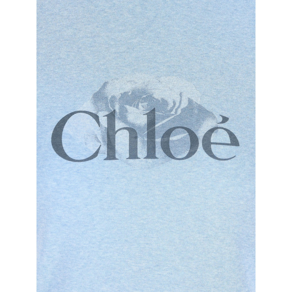 Chloé Blue Tops - T-Shirts & Jerseys Women - 3