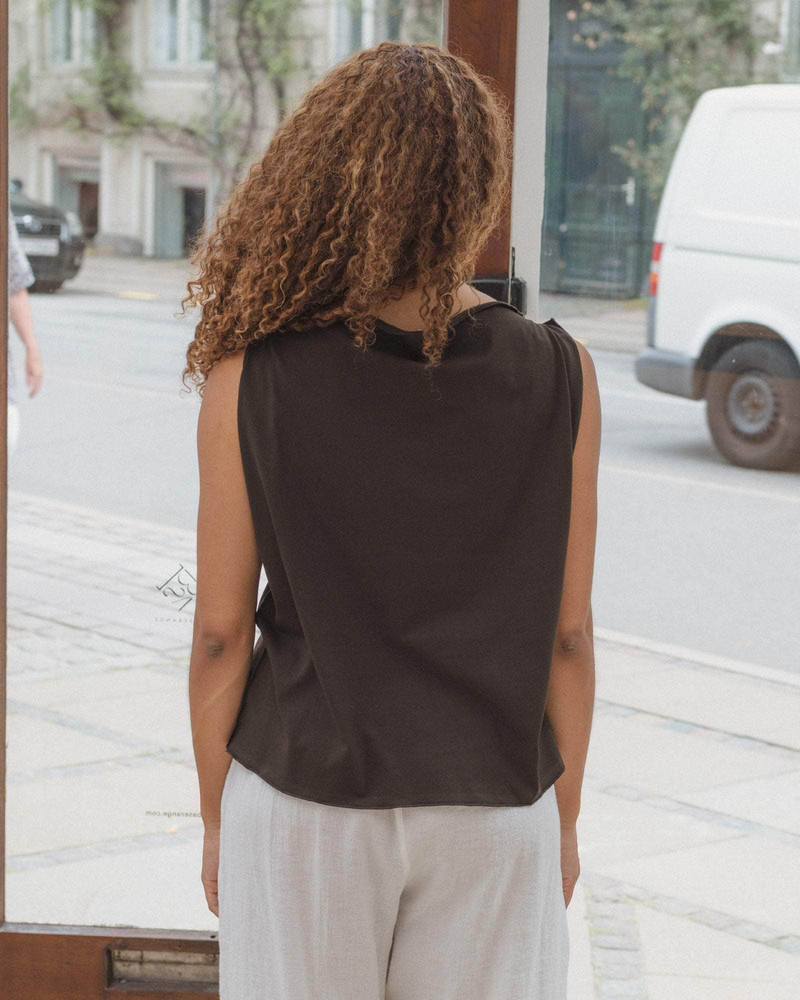 BASERANGE Arin Tank - Regenerative Cotton Jersey outlook