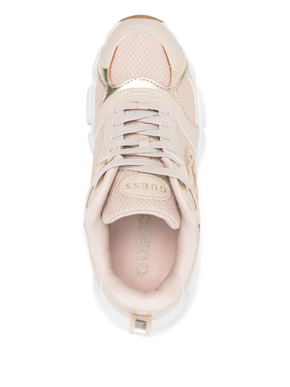 mesh-panel sneakers - 4