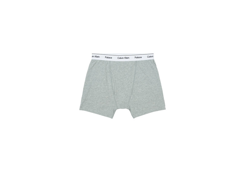 CK1 PALACE BOXER BRIEFS 3PK CLASSIC WHITE / LIGHT GREY HEATHER / BLACK 3