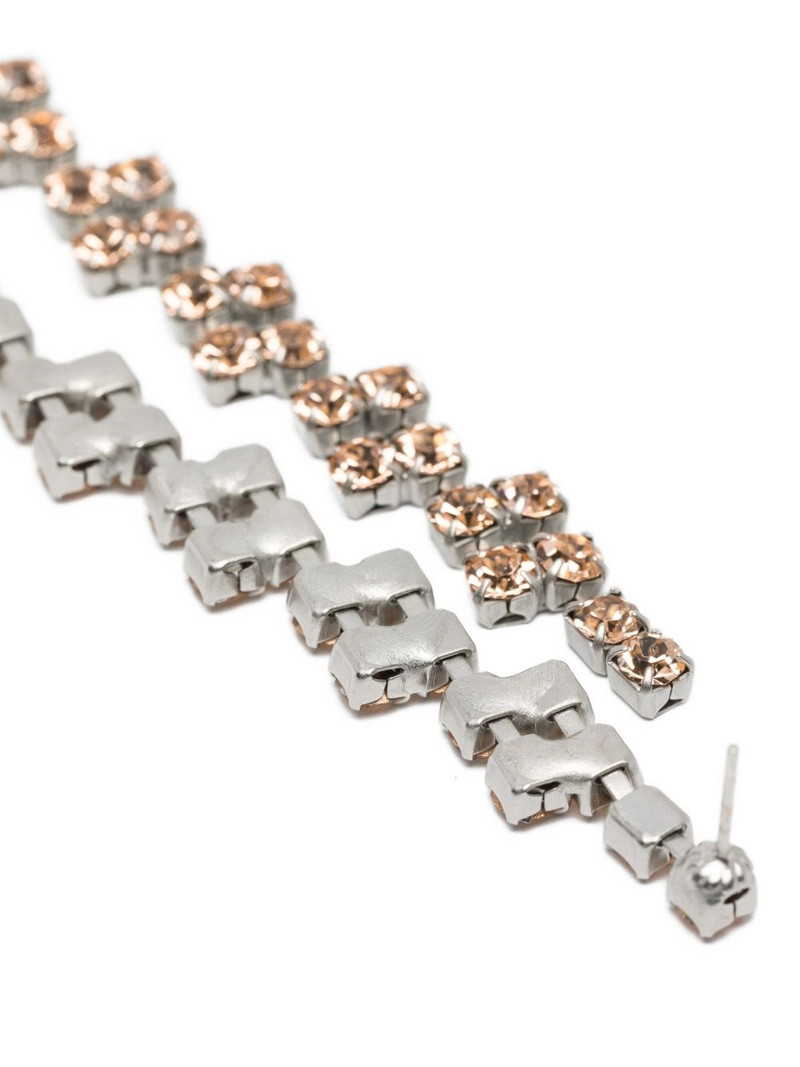 forte_forte Crystal pendent earrings outlook