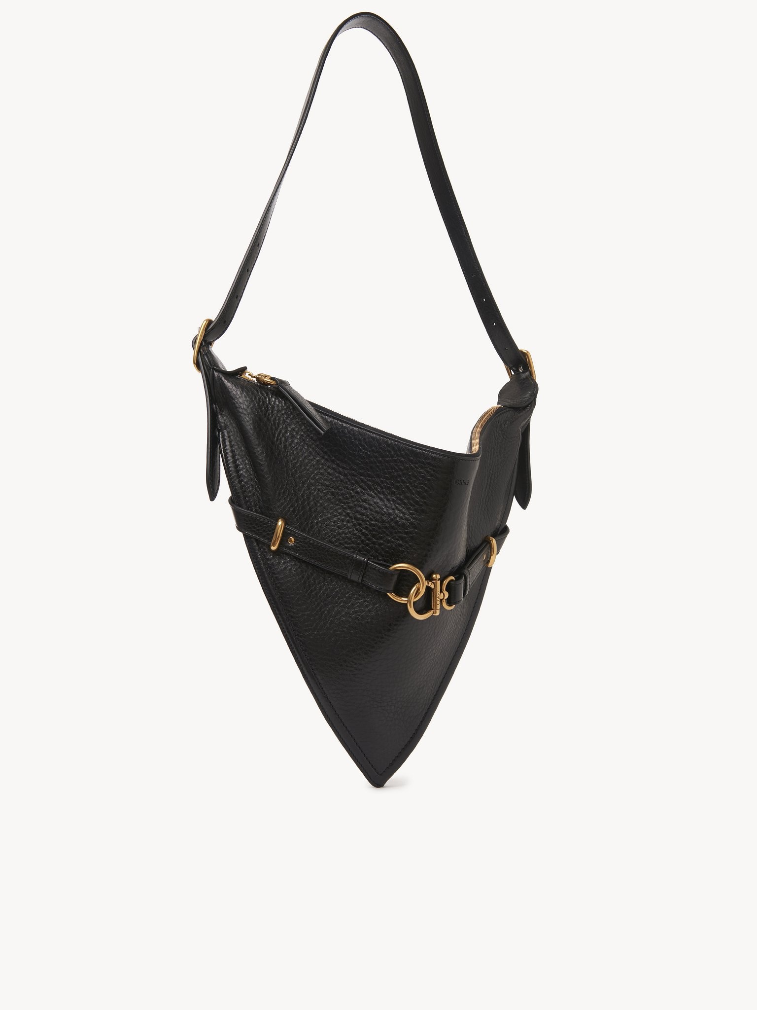 CAPE BAG IN GRAINED LEATHER - 3