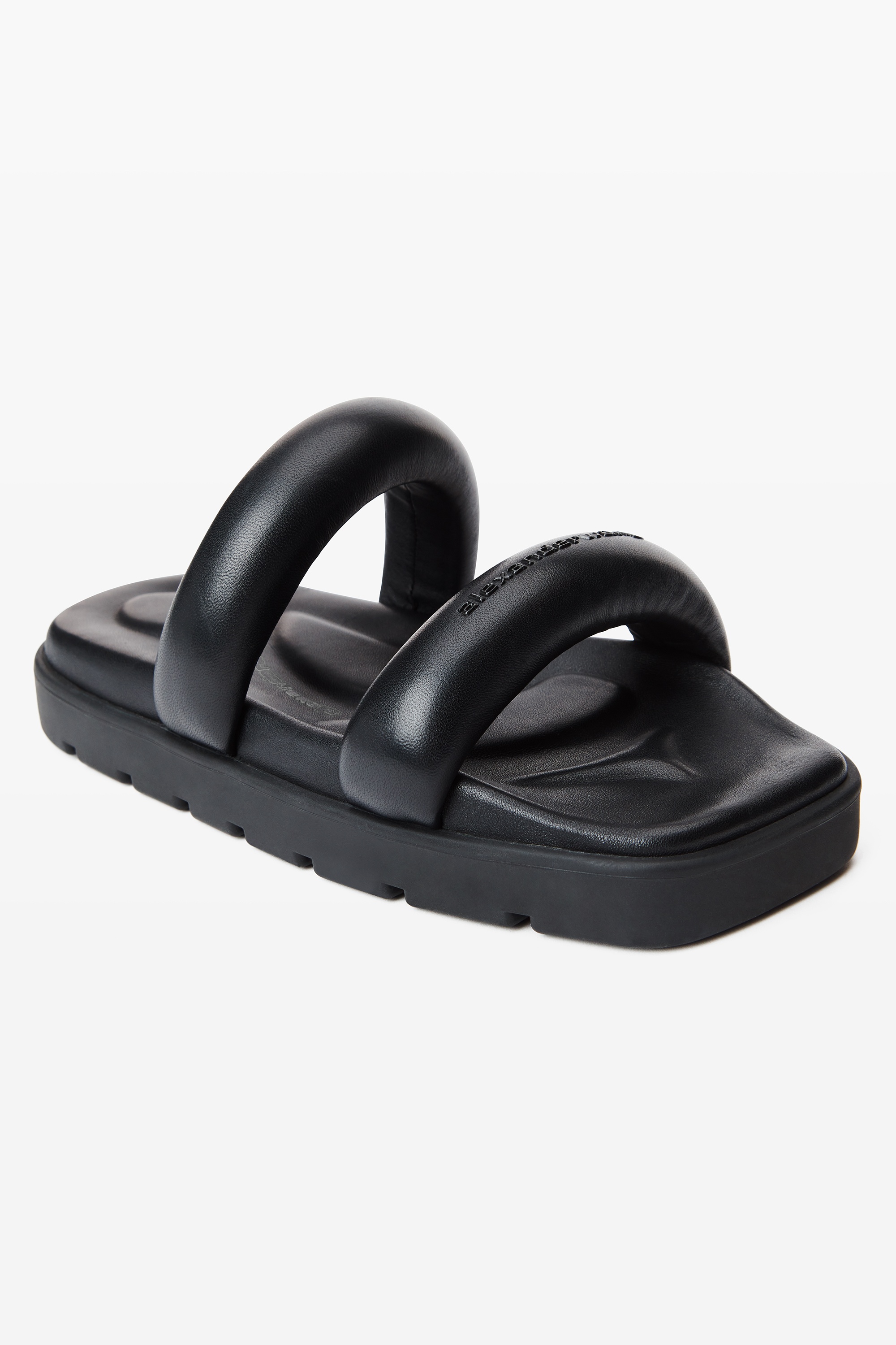 Jay Flatform Sandal in Leather - 2