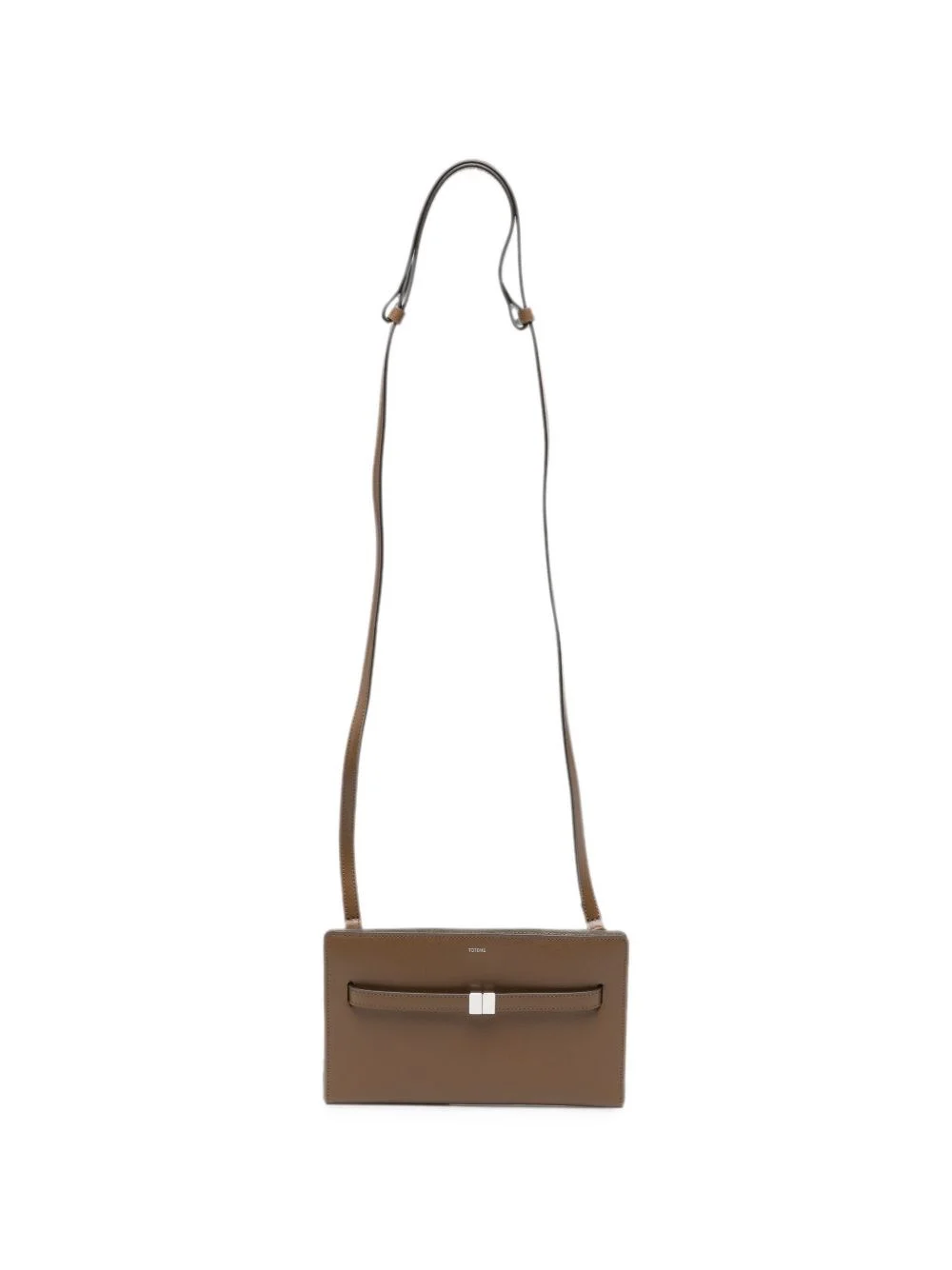 Belted leather crossbody bag - 1