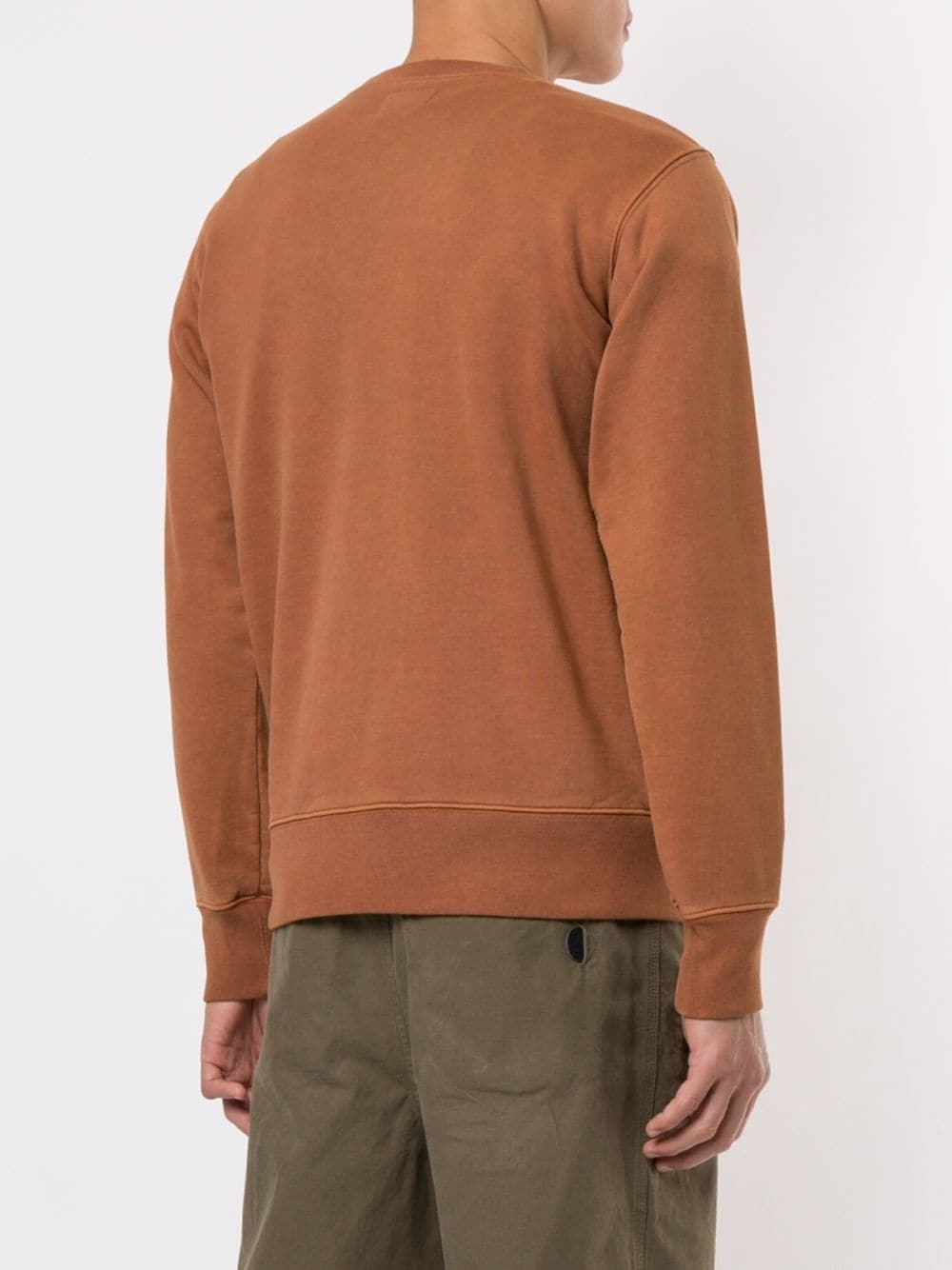 Overdyed crew neck sweatshirt - 4