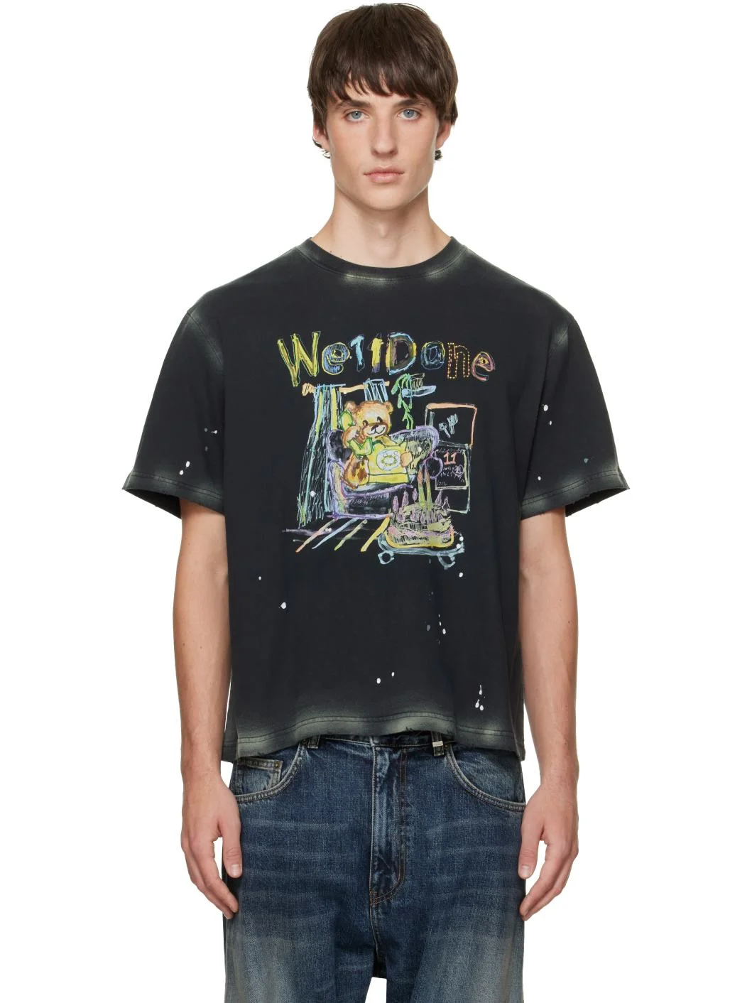 Gray Anniversary Teddy T-shirt - 1