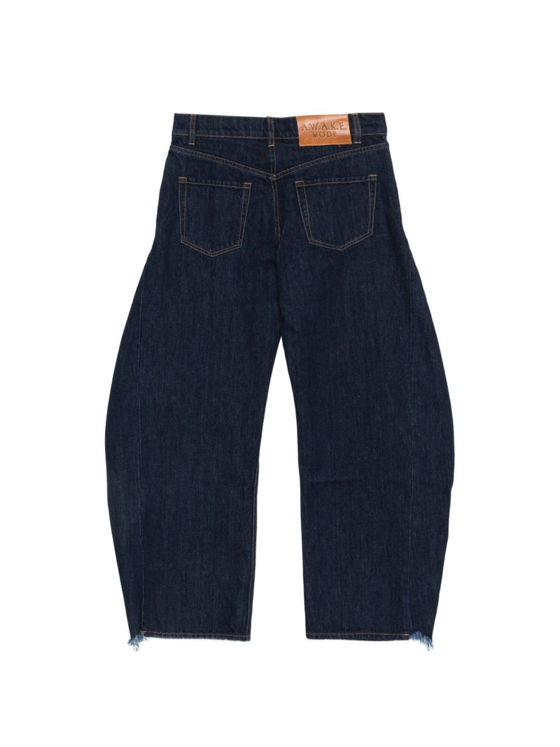 A.W.A.K.E. MODE Mirror side-insert jeans outlook