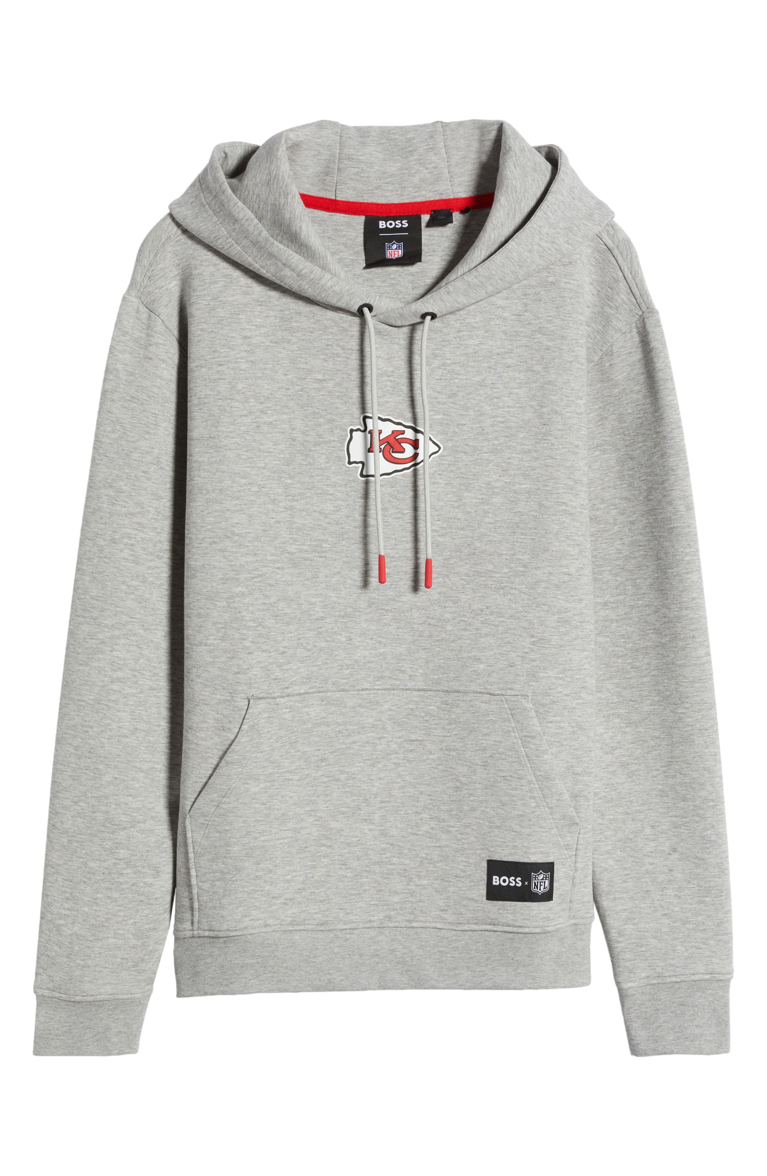 BOSS x NFL Woodson Graphic Hoodie in Kansas City Chiefs at Nordstrom - 5