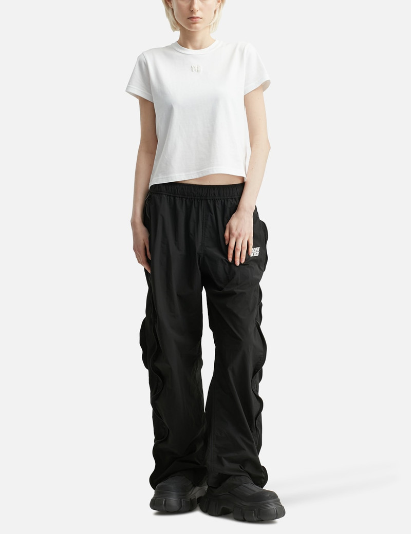alexanderwang.t LOGO DRAWCORD TRACK PANTS outlook