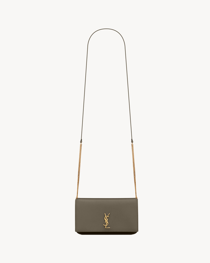 CASSANDRE PHONE HOLDER IN SMOOTH LEATHER 1
