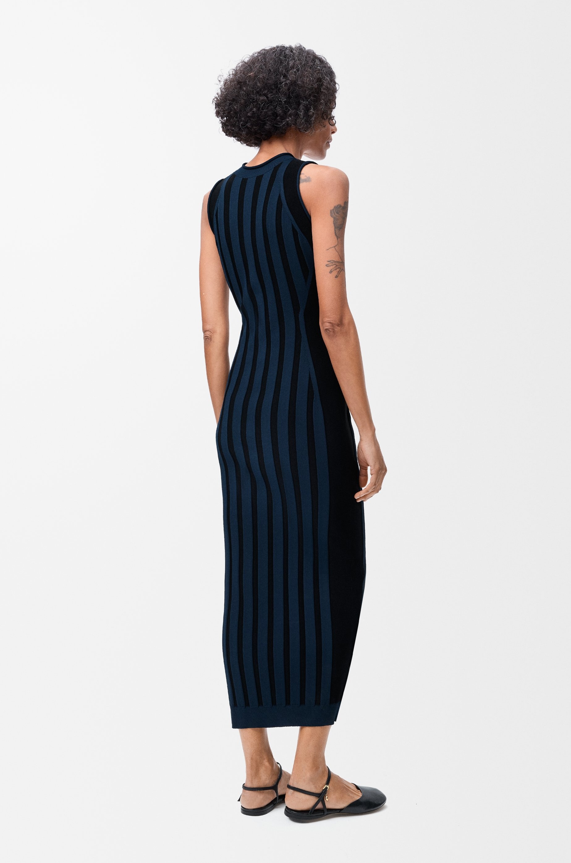 Dress in stretch viscose blend - 3