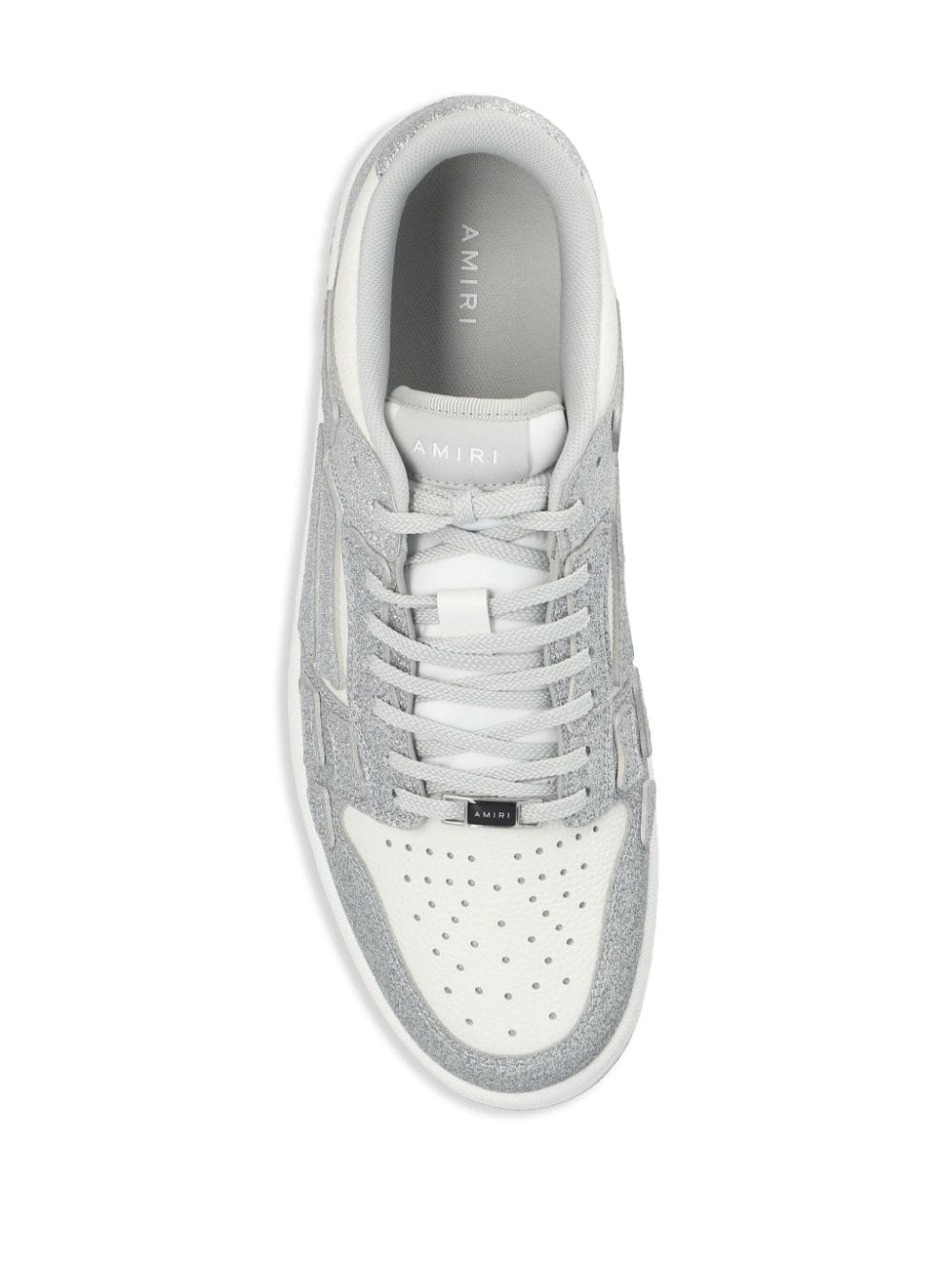 Skel Top glitter panelled sneakers - 4