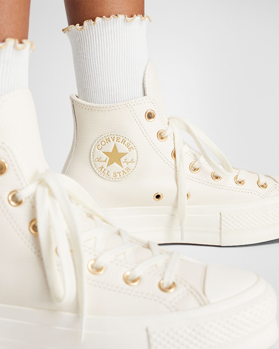 Chuck Taylor All Star Lift Platform Gold - 10