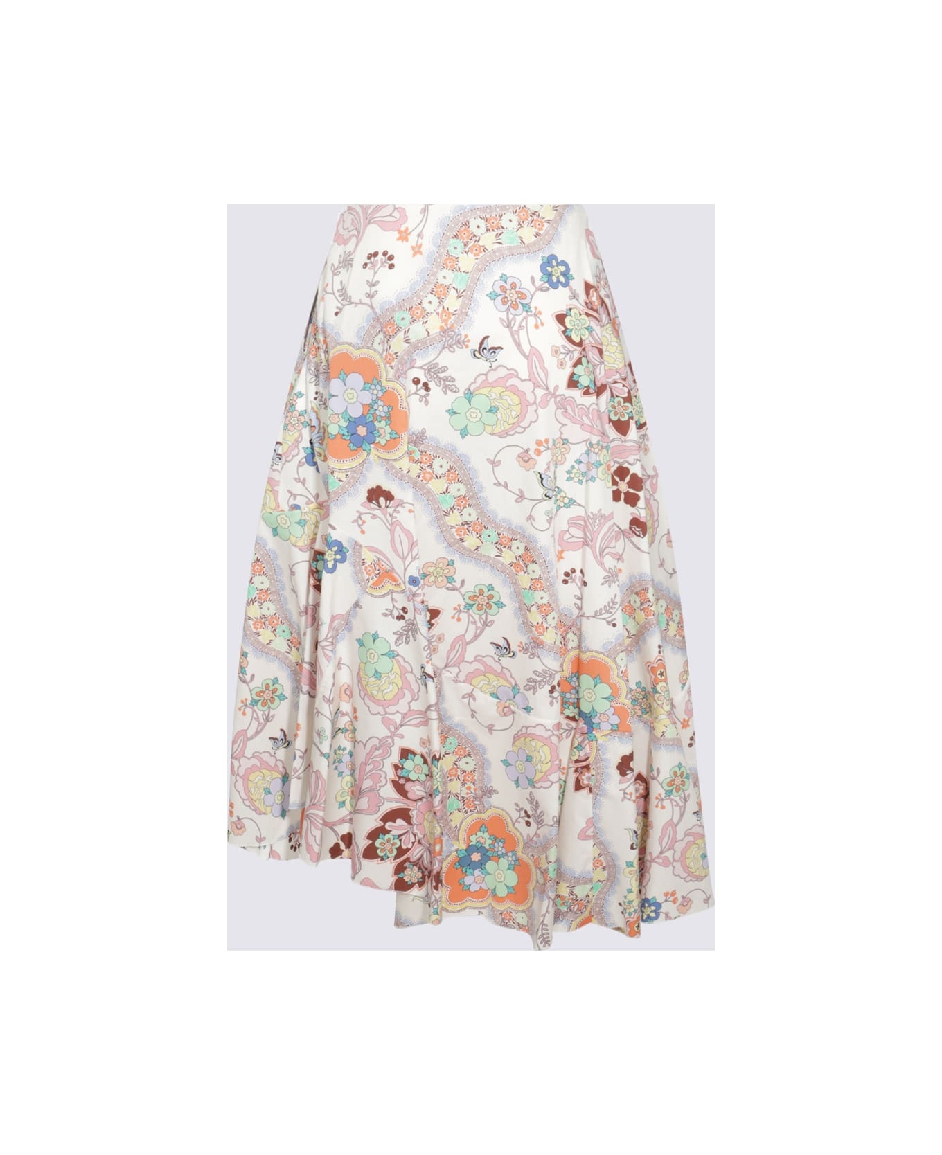 White Midi Skirt - 2