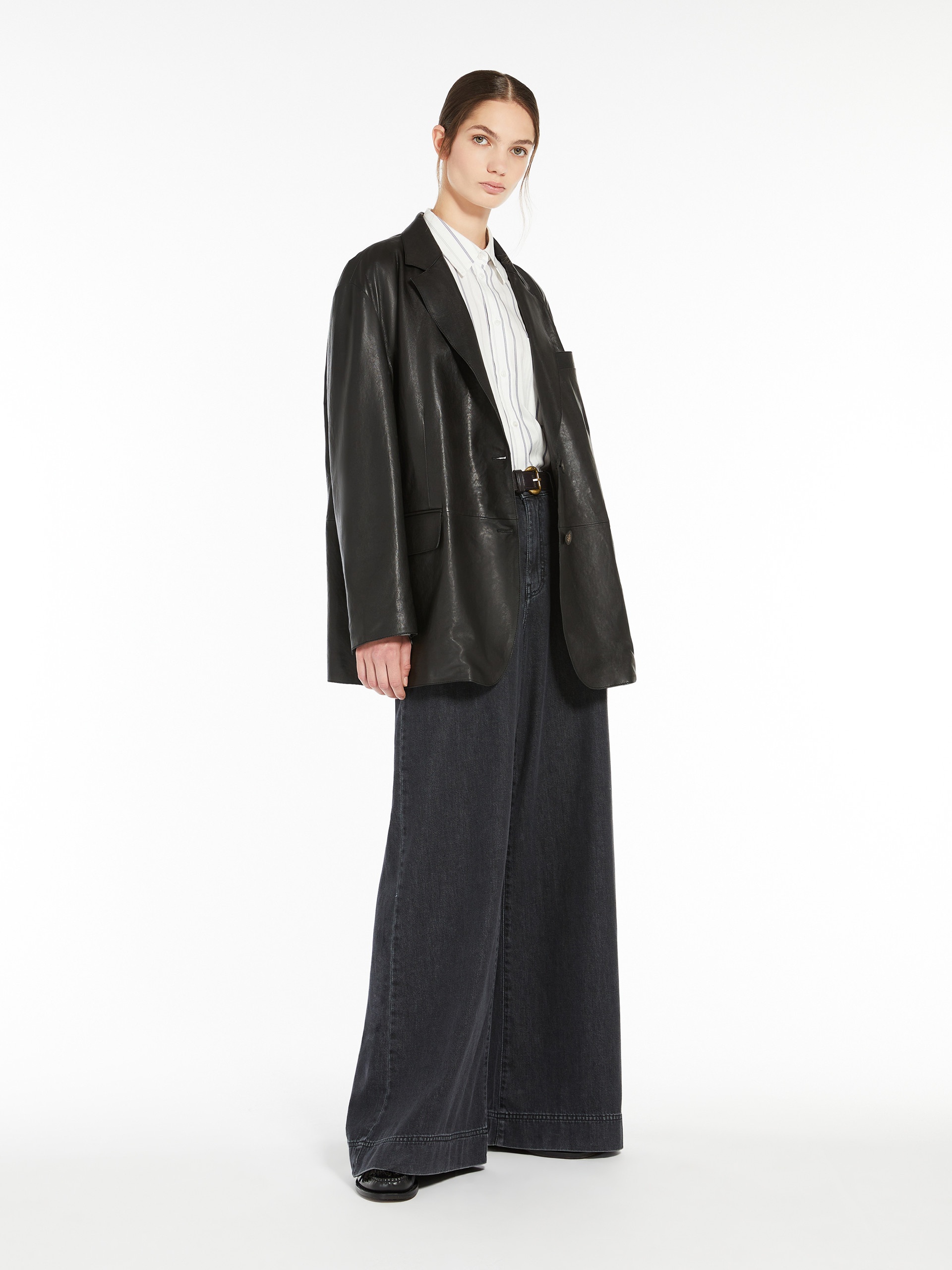 VEGA Wide-leg denim jeans - 2