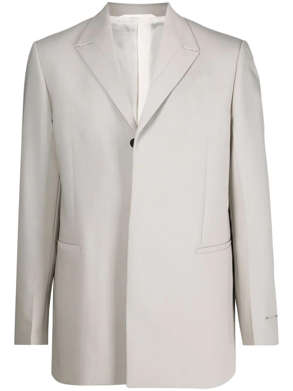 x Tailored By Caruso single-breasted blazer - 1