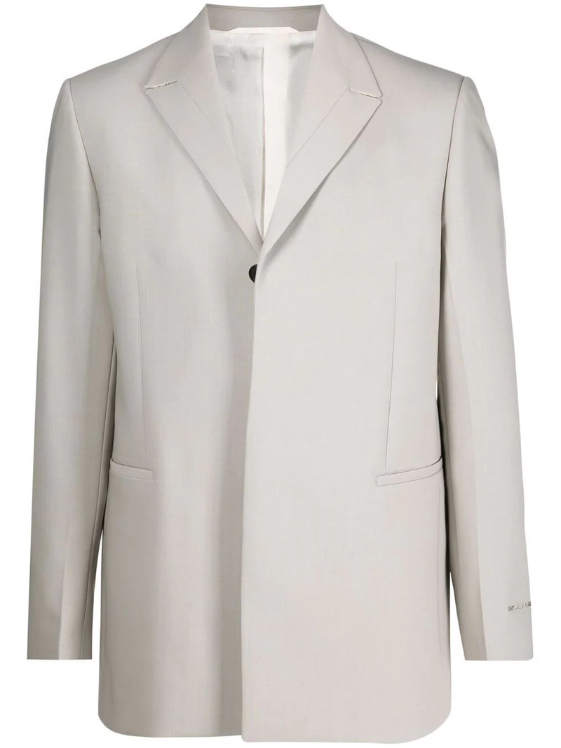 x Tailored By Caruso single-breasted blazer 1