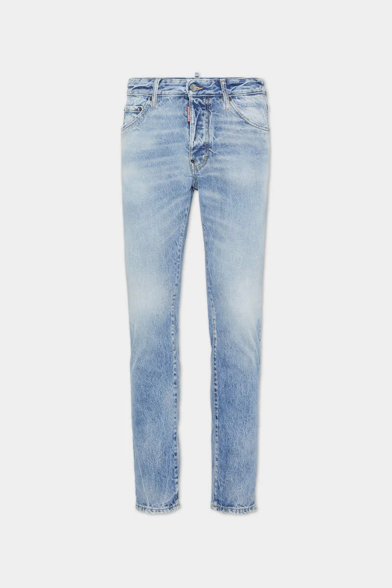 LIGHT DIAGONALE WASH COOL GUY JEANS - 1
