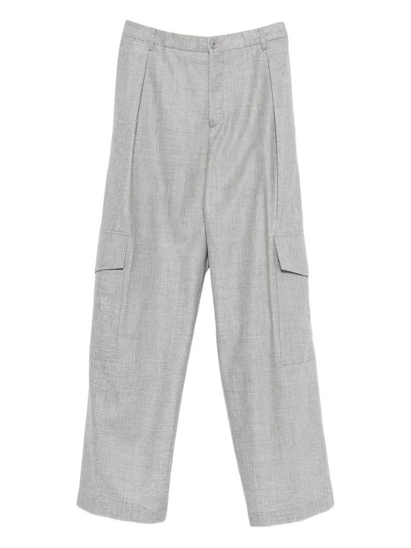cargo pleated trousers 1