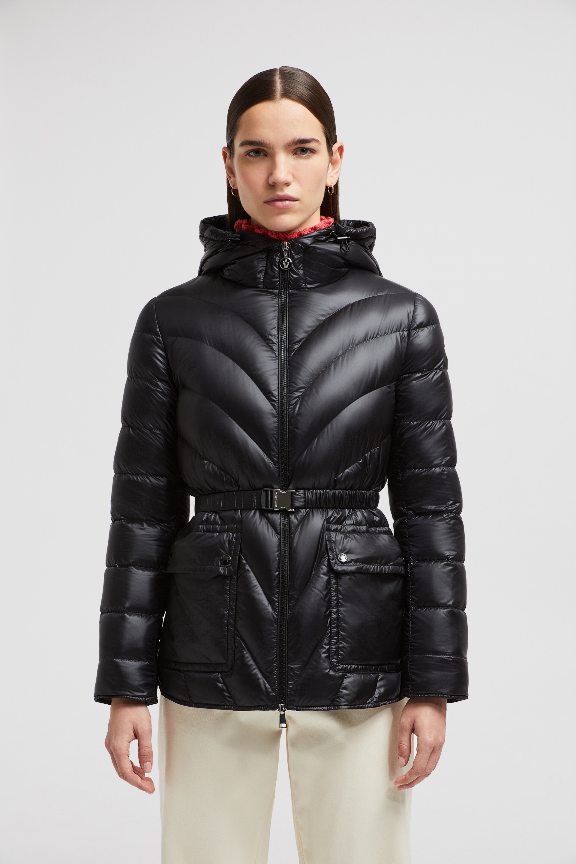 【MONCLER】ARGENNO DOWN JACKET Moncler Argenno Hooded Mid-Length Down Jacket | REVERSIBLE