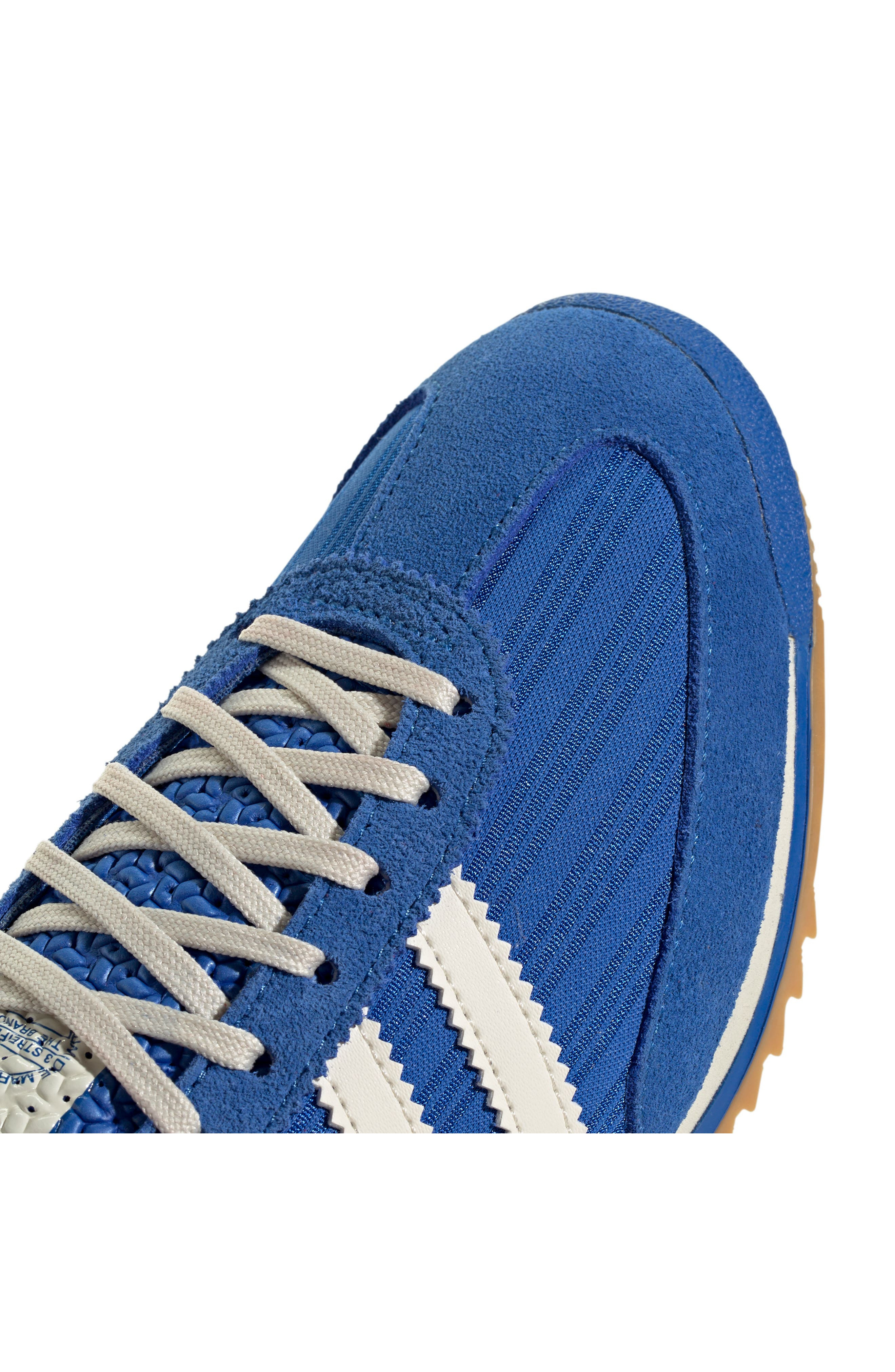 adidas SL 72 Sneaker in Blue/Cream White/Gum at Nordstrom - 8