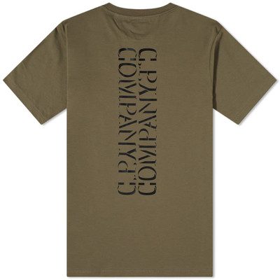 C.P. Company C.P. Company Reverse Logo Tee outlook