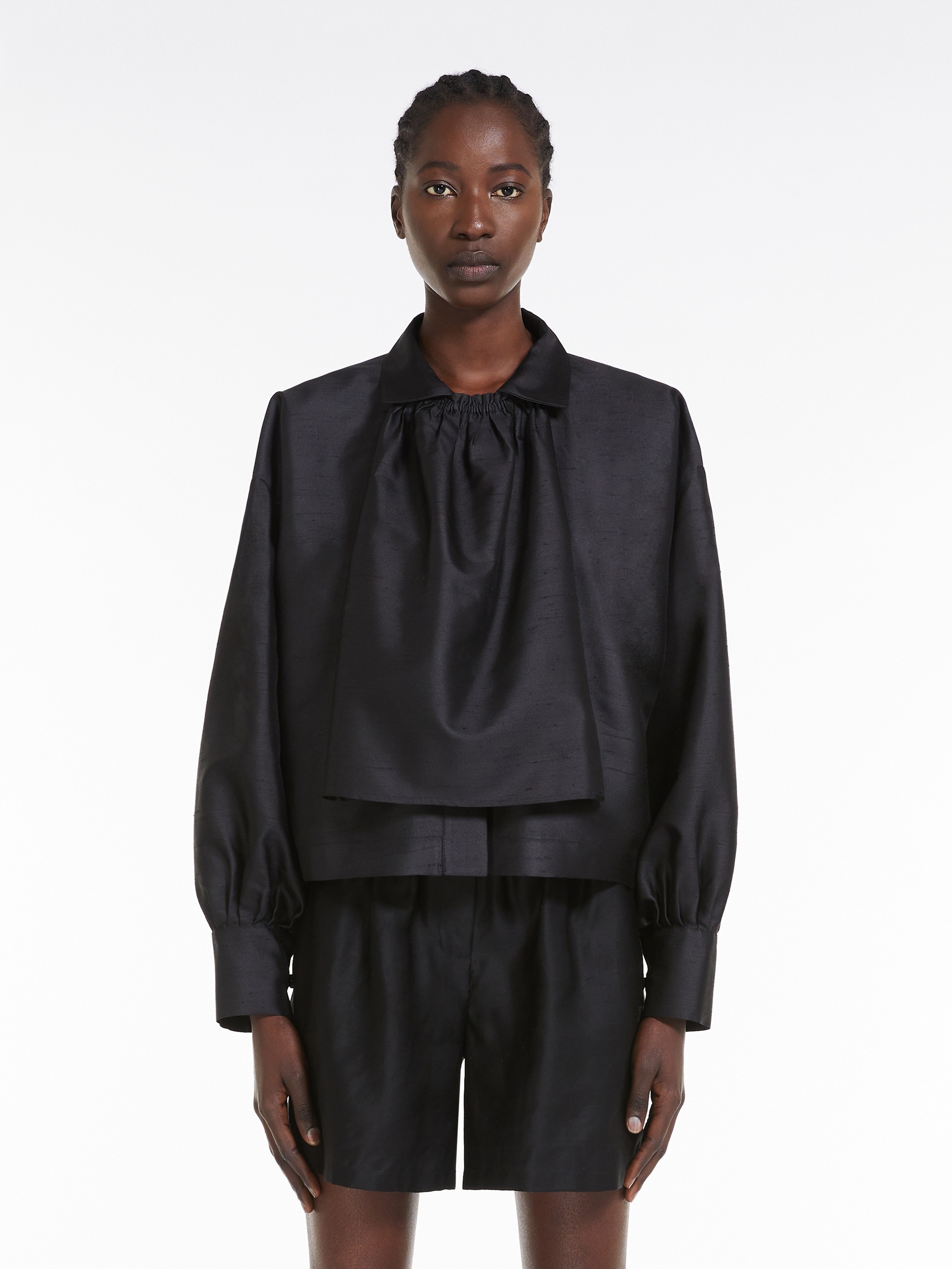 CALLAS Shantung silk and cotton shirt - 3