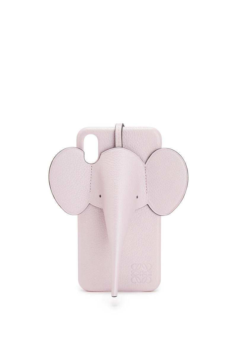Elephant cover for iPhone XS Max in pearlized calfskin 1