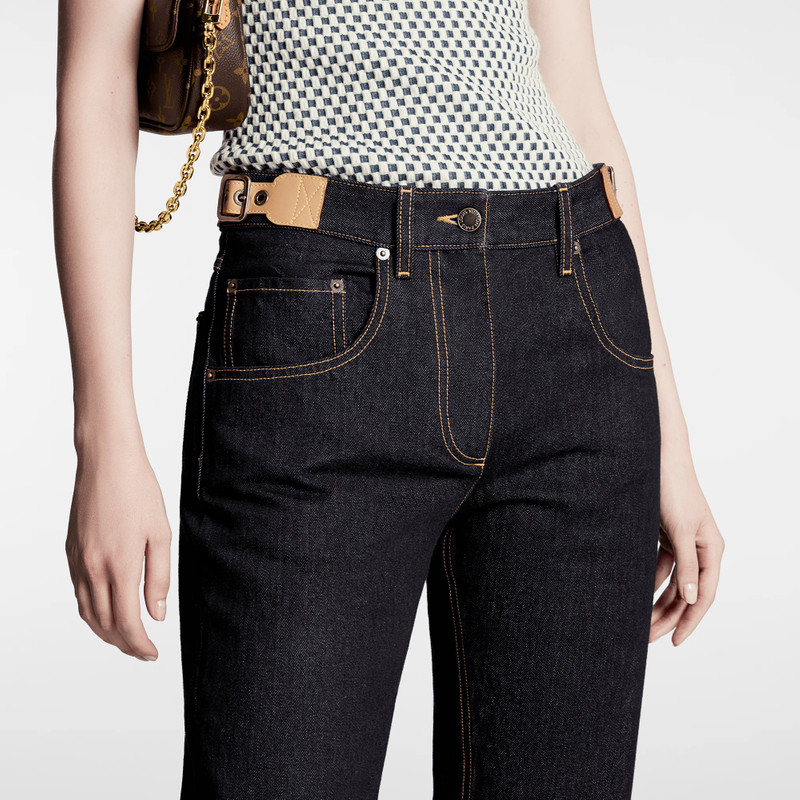 Louis Vuitton Eyelet Tab Jeans outlook
