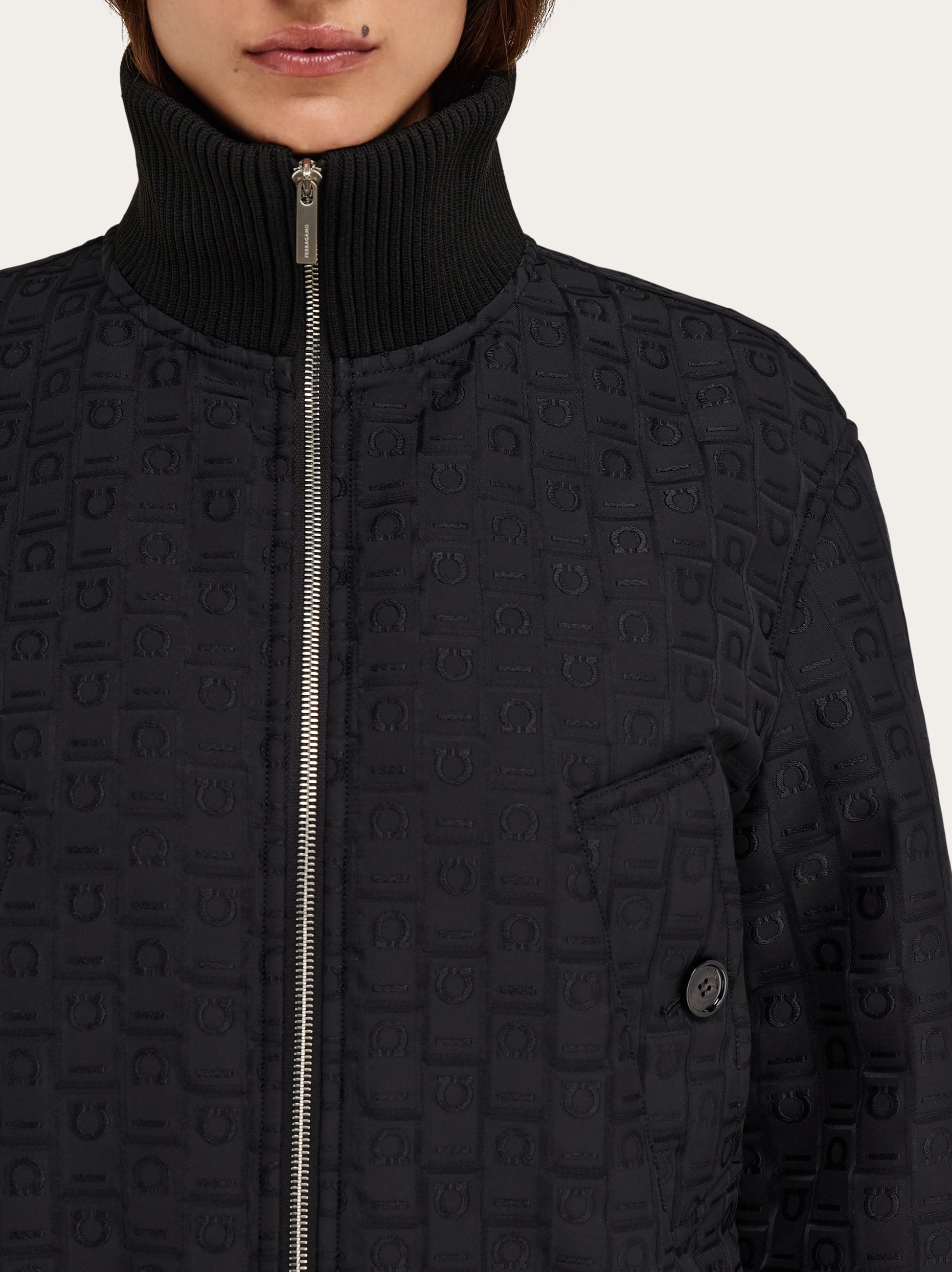 Ferragamo Monogram nylon blouson - 5