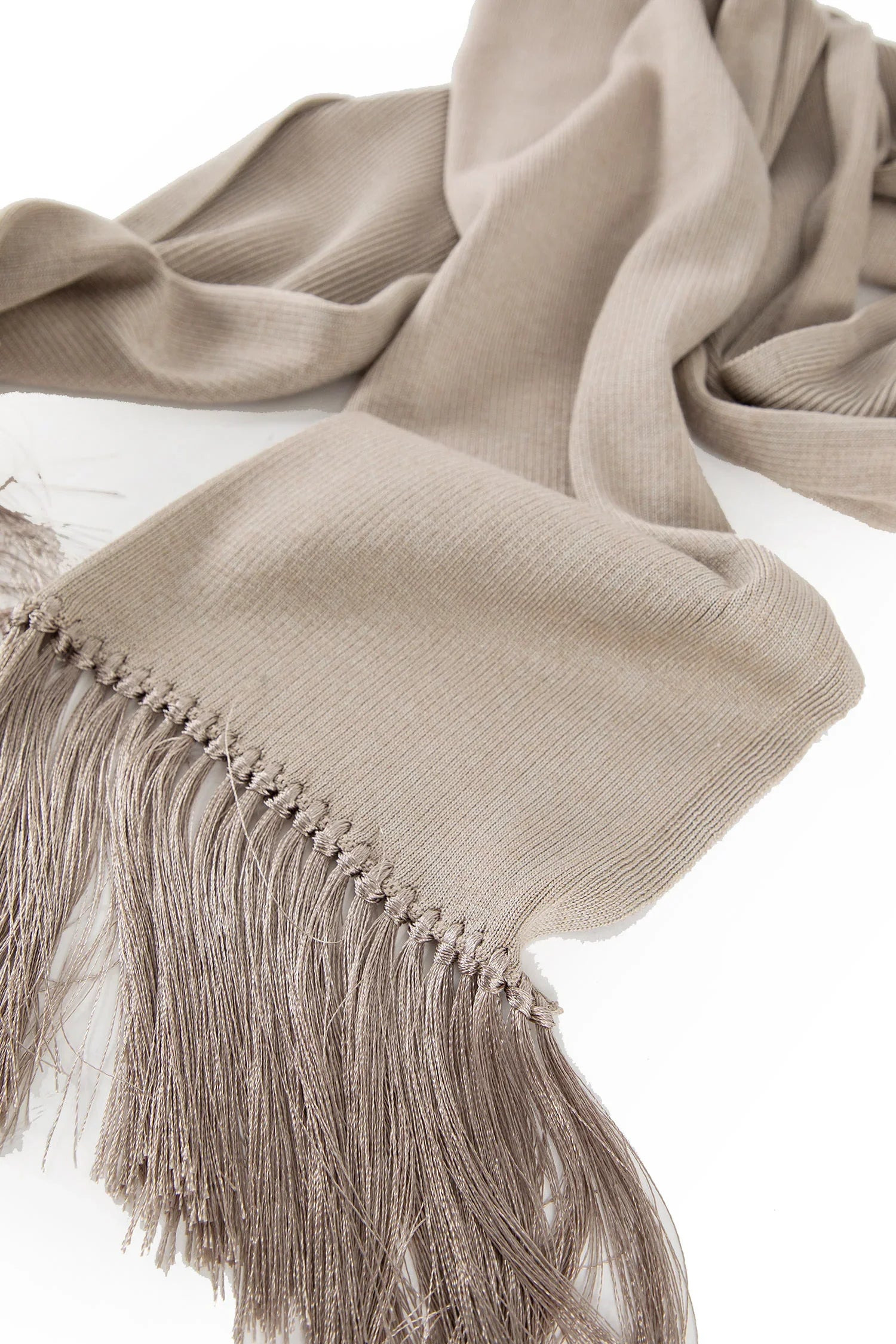 Silk-Wool-Viscose-Scarf - 2