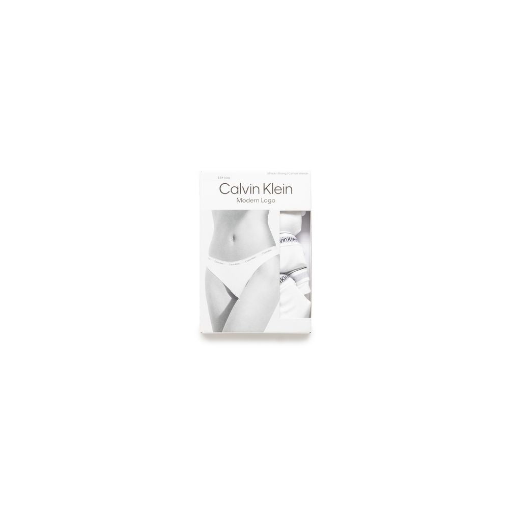 Calvin Klein Underwear - Calvin Klein Underwear White Cotton Underwear - 4