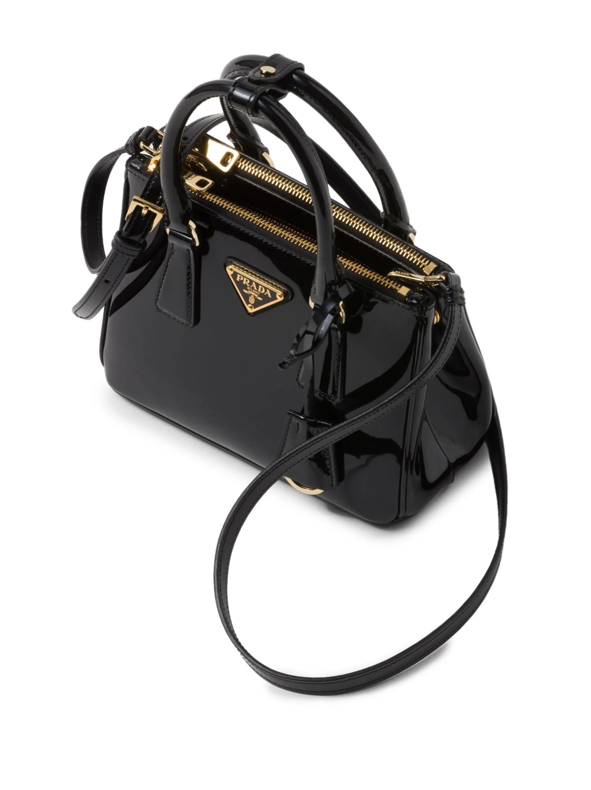 Galleria Patent Leather Tote Bag - 2