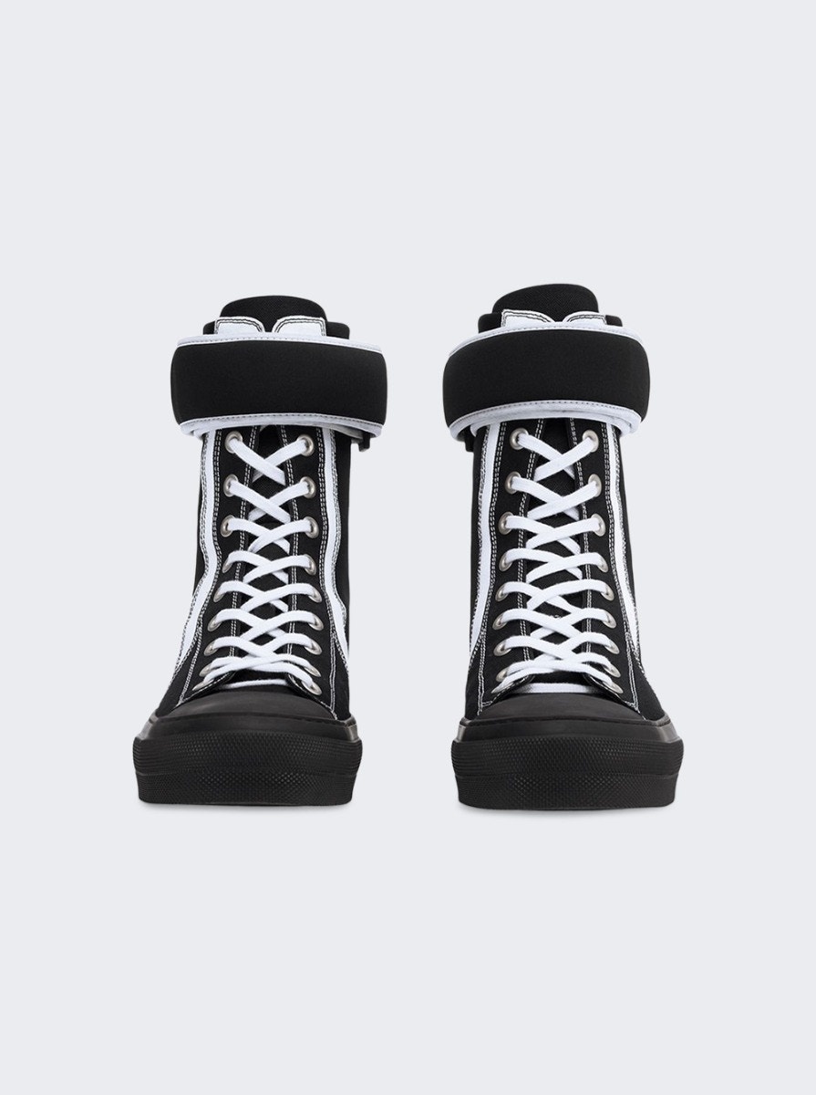 Sub High-top Sneakers Black And White - 4