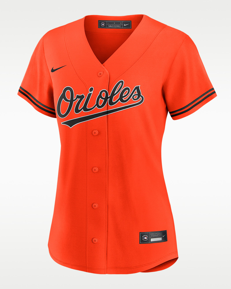 Adley Rutschman Baltimore Orioles Women's Nike MLB Replica Jersey 1