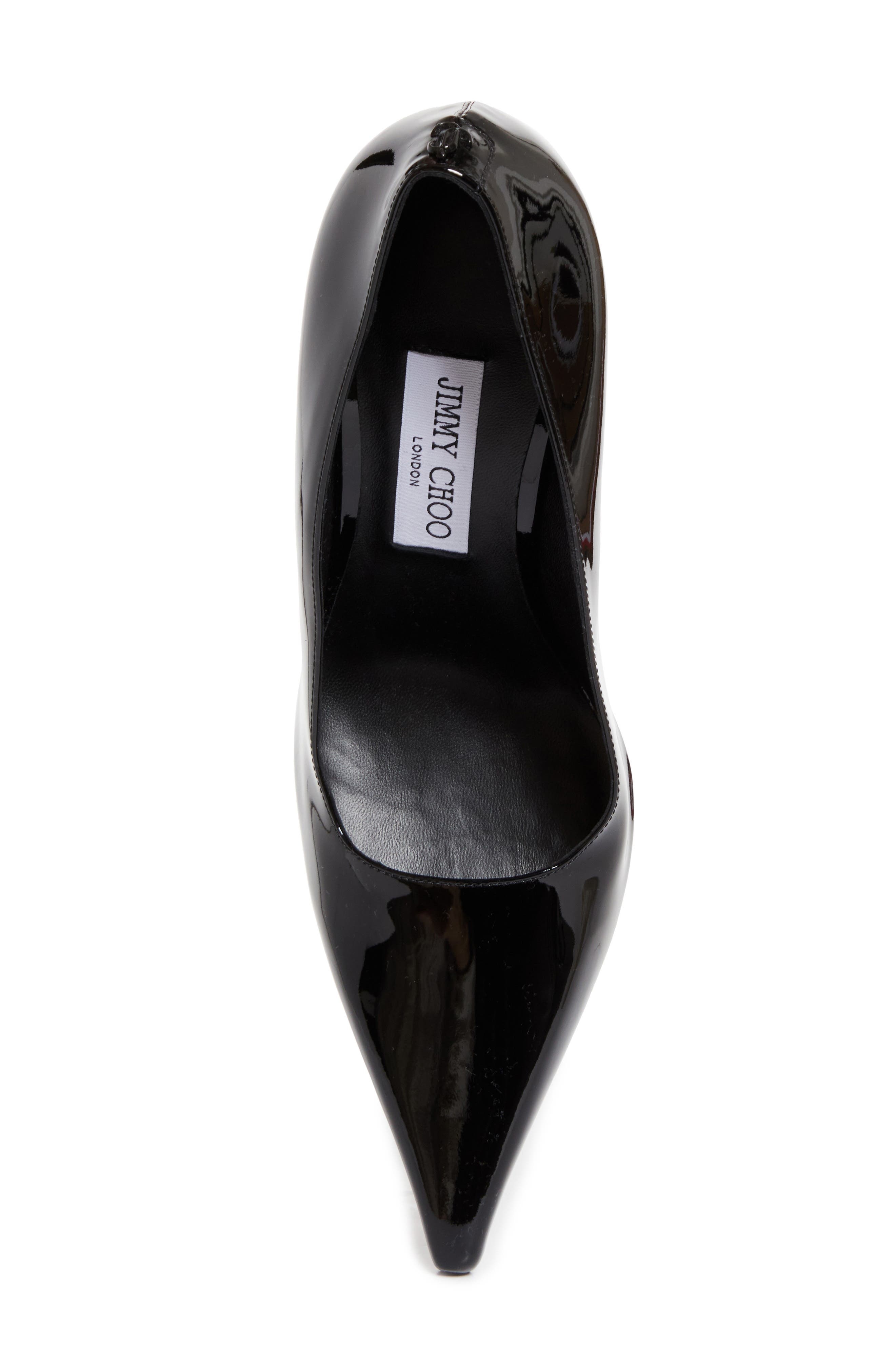 Jimmy Choo Ixia Pointed Toe Pump in Black at Nordstrom - 5