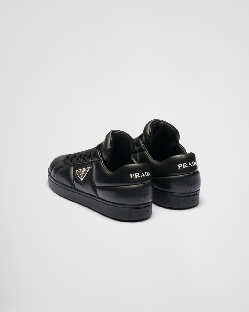 Padded nappa leather sneakers 4