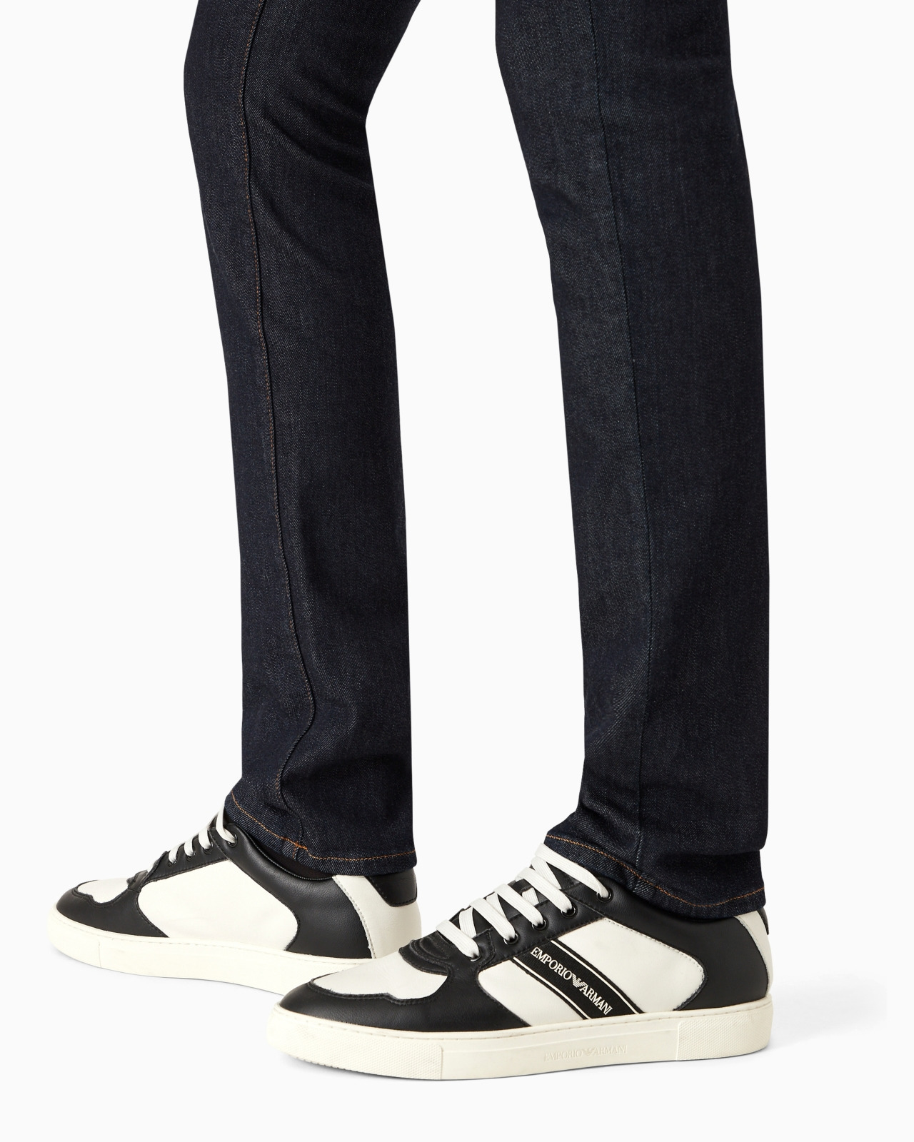 J18 high-rise skinny-leg jeans in comfort mercerised denim - 6