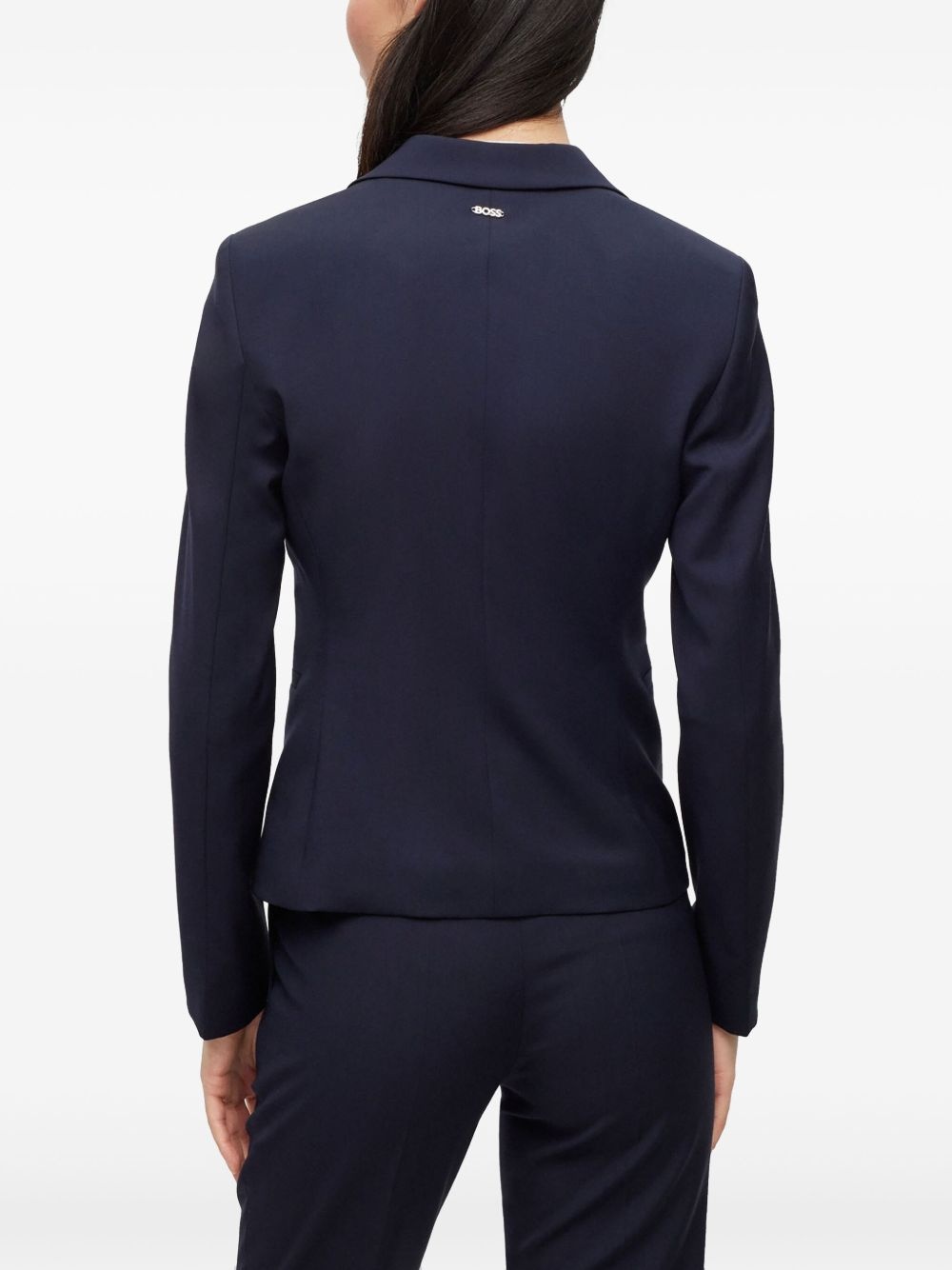single-breasted blazer - 4