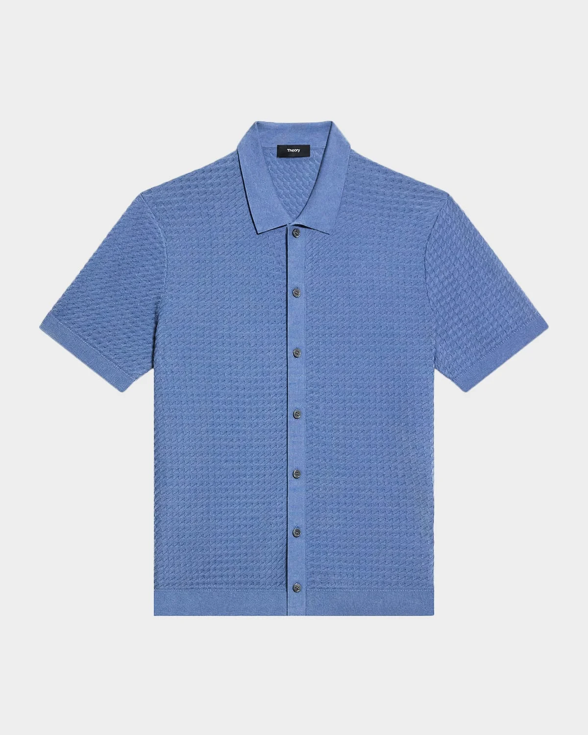 Men's Cairn Cotton Waffle-Knit Shirt - 1
