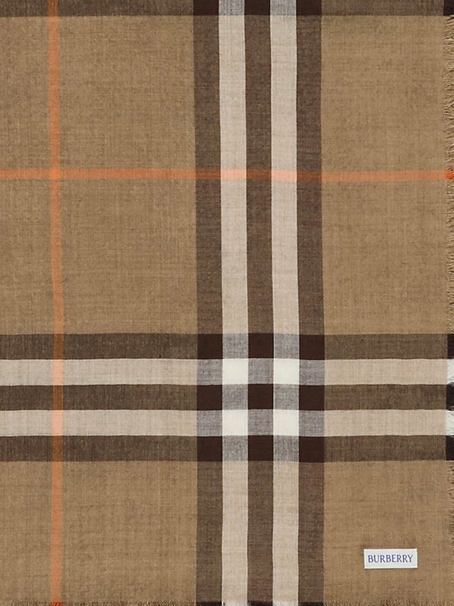 Certified Wool And Silk Scarf - 2