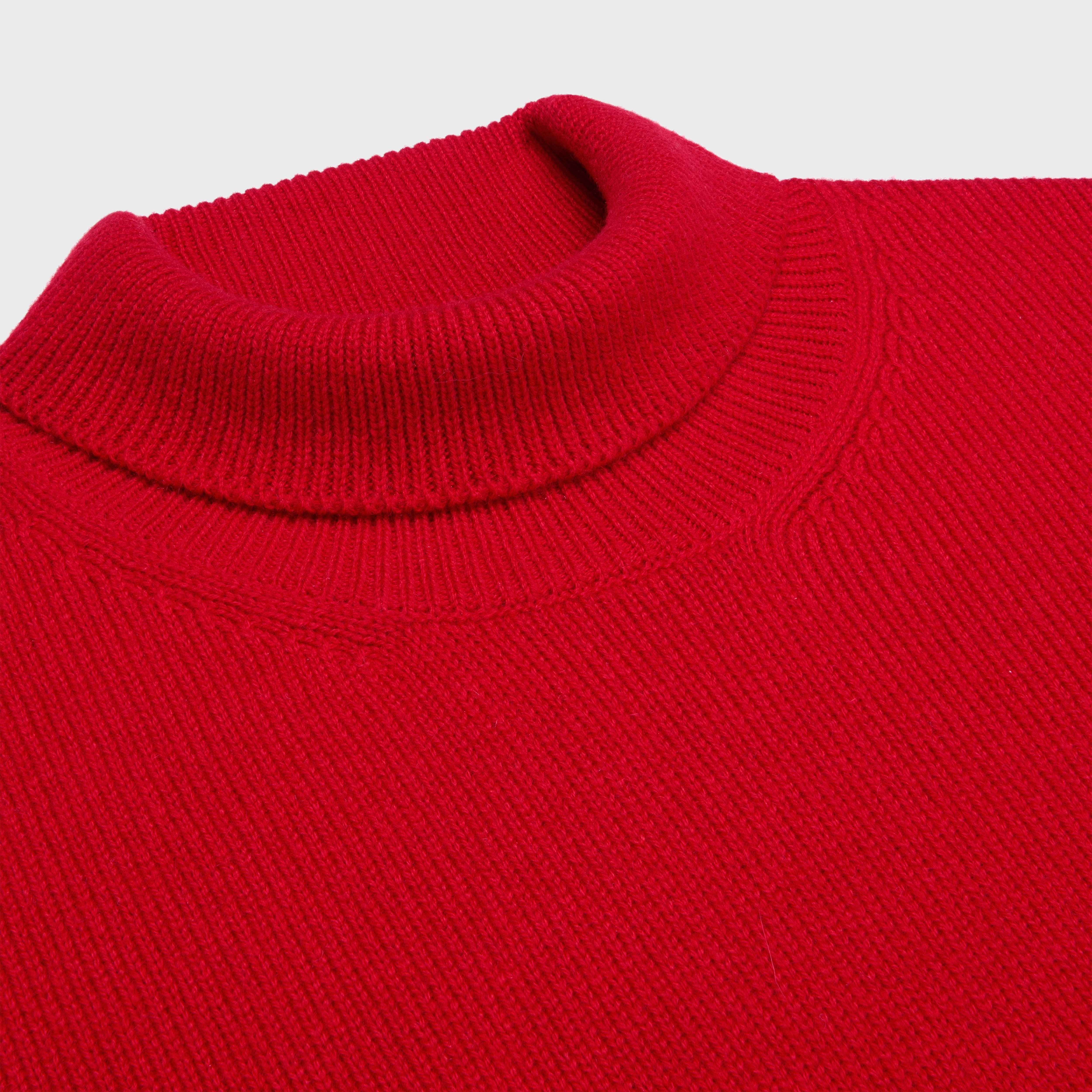 turtleneck sweater in Scottish cashmere - 3