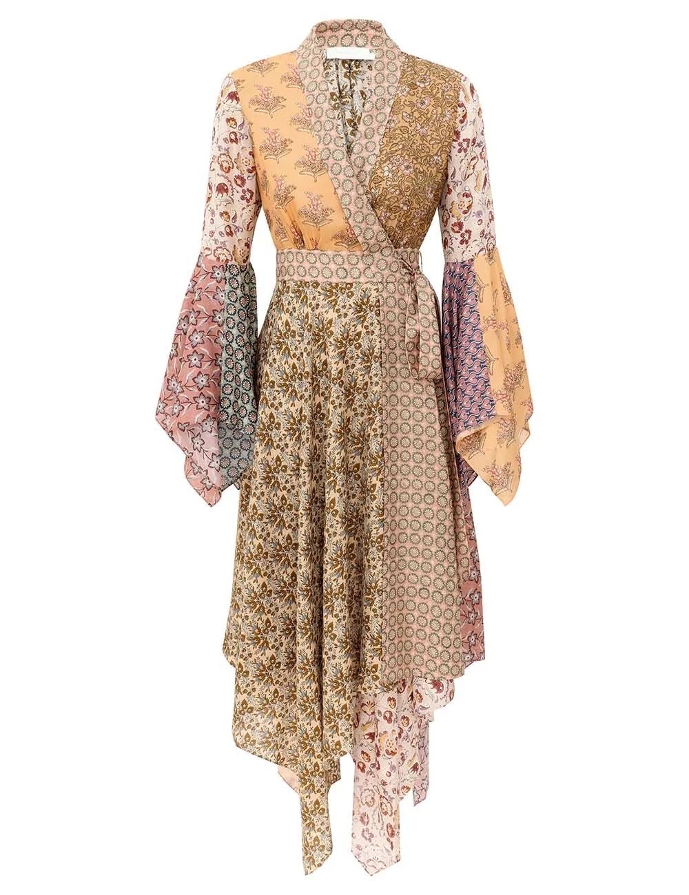 FAIRLIGHT SCARF WRAP DRESS - 1