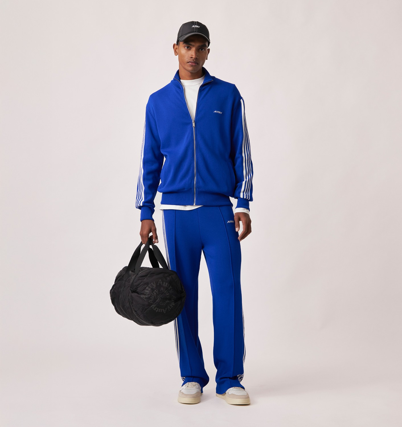 KNITTED TENNIS VISCOSE JOGGERS MAN - 2
